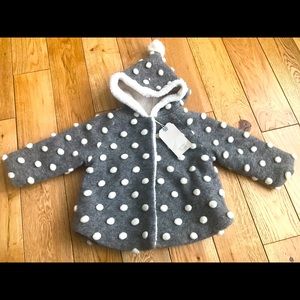Zara Knit Coat 2-3years